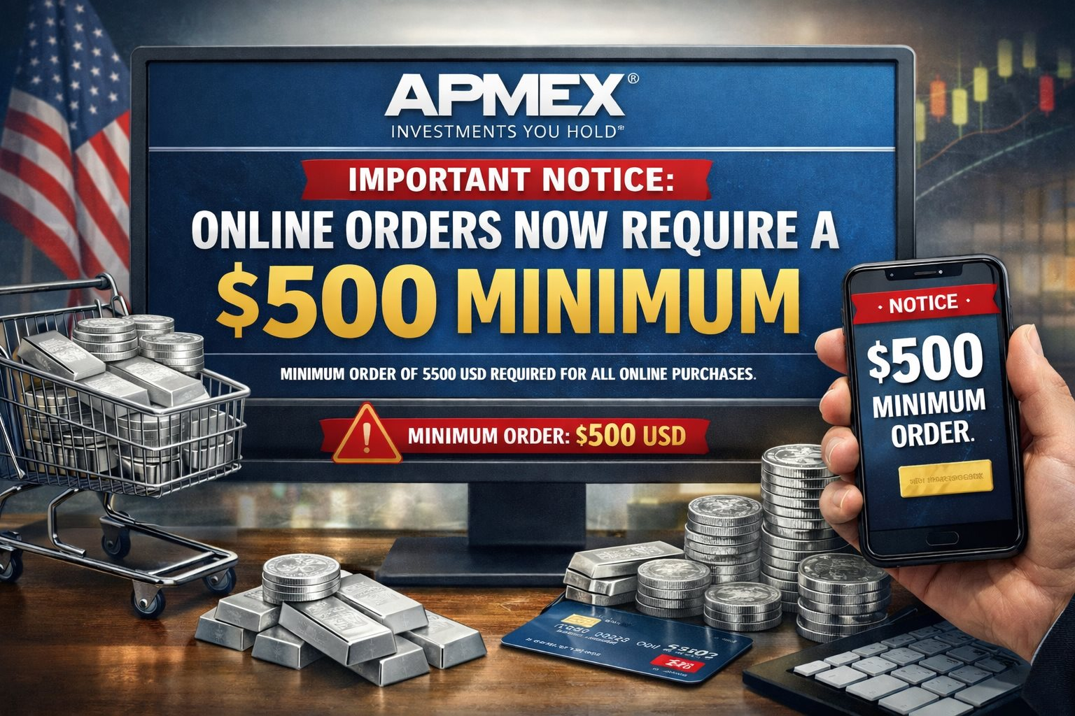 C&oacute; tiền chưa chắc mua được bạc: Nh&agrave; b&aacute;n lẻ kim loại qu&yacute; trực tuy&ecirc;n lớn nhất nước Mỹ từ chối đơn h&agrave;ng nhỏ lẻ- Ảnh 1.