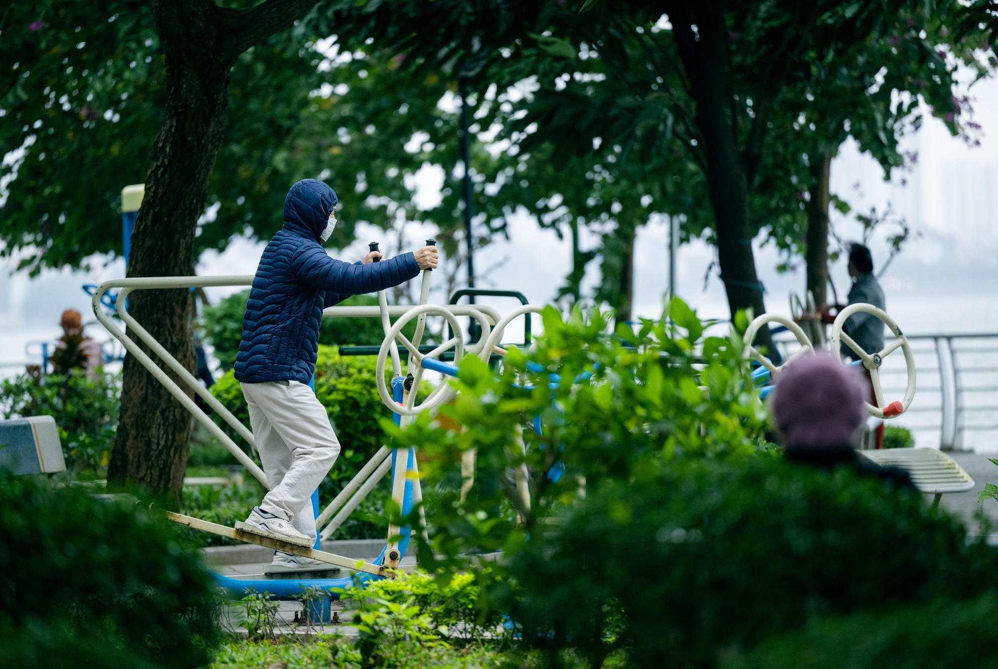 Ảnh, clip: H&agrave; Nội ch&igrave;m trong những ng&agrave;y gi&aacute; r&eacute;t nhất từ đầu Đ&ocirc;ng- Ảnh 13.