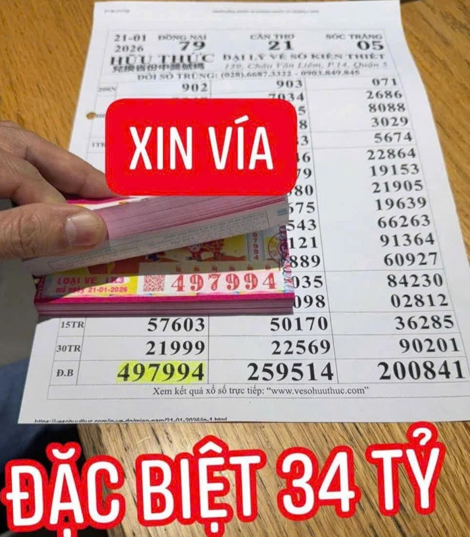 Xổ số miền Nam: Đ&atilde; t&igrave;m ra người tr&uacute;ng 34 tỉ đồng ở phường Chợ Lớn, TPHCM- Ảnh 1.