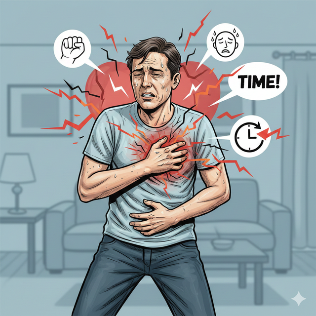 Nhiều ca nhồi m&aacute;u cơ tim xảy ra đ&uacute;ng l&uacute;c n&agrave;y: 10 thời điểm tim dễ "gục" nhất, đ&aacute;ng tiếc nhiều người chủ quan bỏ qua- Ảnh 2.