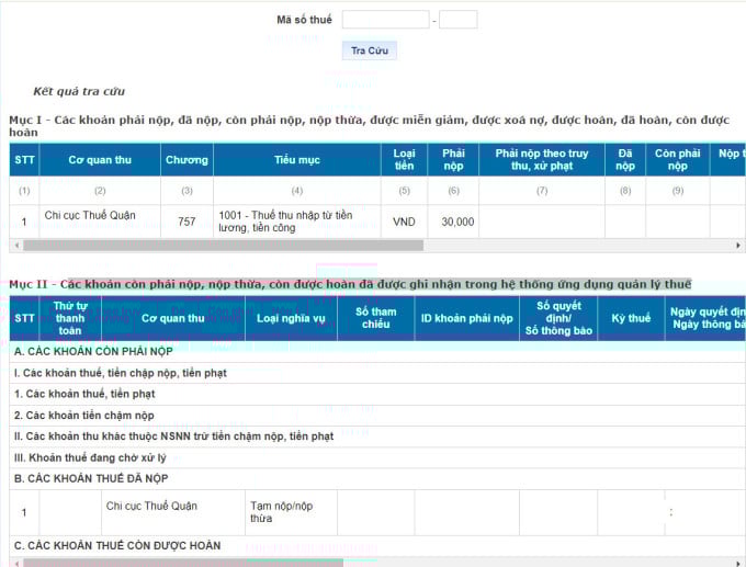 Muốn biết c&oacute; được x&oacute;a nợ thuế hay kh&ocirc;ng, người lao động l&agrave;m ngay việc sau- Ảnh 5.