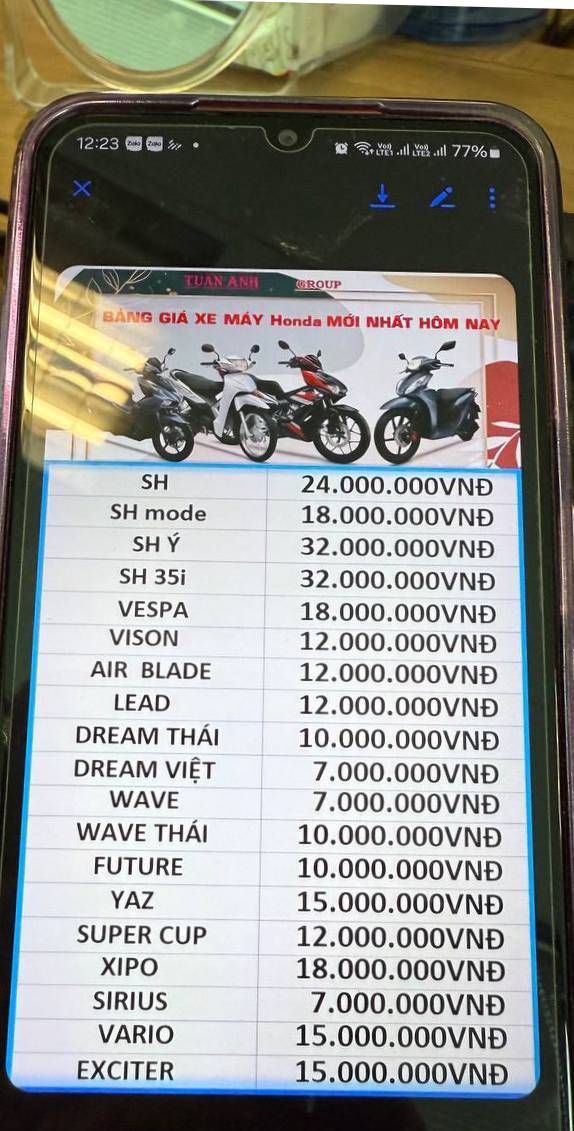 Nhấp v&agrave;o đường link "thanh l&yacute; xe của Cục Hải quan" mua SH Mode gi&aacute; 18 triệu, người phụ nữ H&agrave; Nội mất trắng hơn 100 triệu trong t&agrave;i khoản- Ảnh 1.