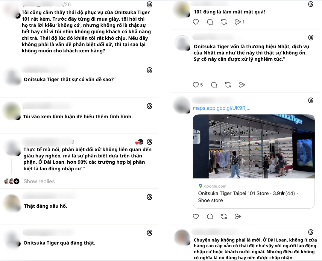 Onitsuka Tiger Đ&agrave;i Loan (Trung Quốc) bị tố xem thường kh&aacute;ch Việt, chủ tịch to&agrave; nh&agrave; Taipei 101 phải đ&iacute;ch th&acirc;n xử l&yacute;- Ảnh 3.