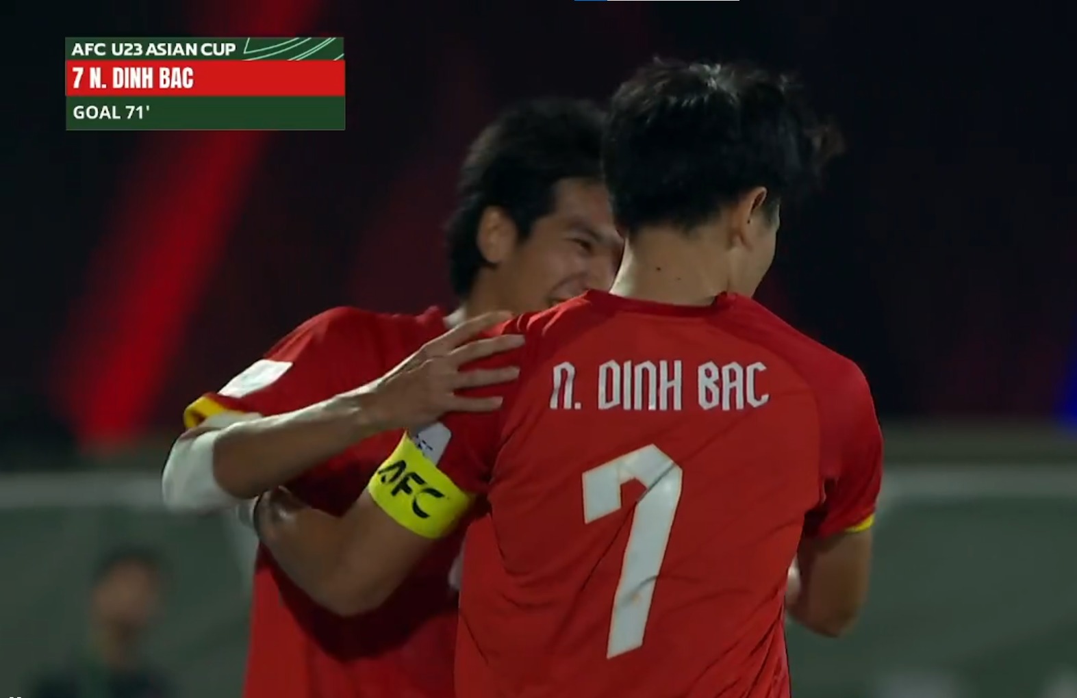 B&ugrave;ng nổ cảm x&uacute;c: Đ&igrave;nh Bắc ghi si&ecirc;u phẩm, U23 Việt Nam tiếp tục dẫn trước U23 H&agrave;n Quốc sau 2 ph&uacute;t nghẹt thở- Ảnh 4.