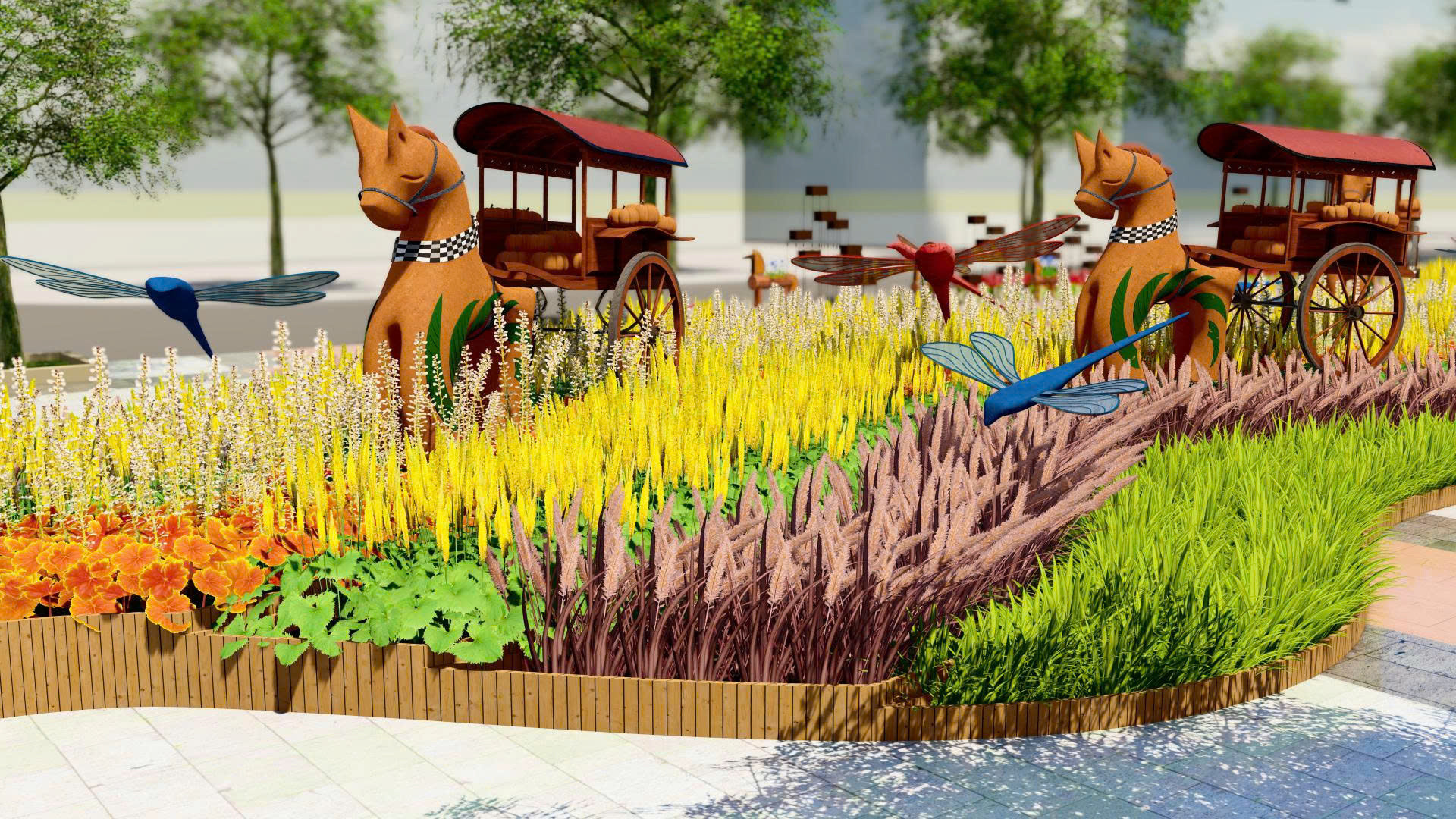 Lộ diện những linh vật ngựa đầu ti&ecirc;n của đường hoa Nguyễn Huệ Tết B&iacute;nh Ngọ 2026- Ảnh 19.