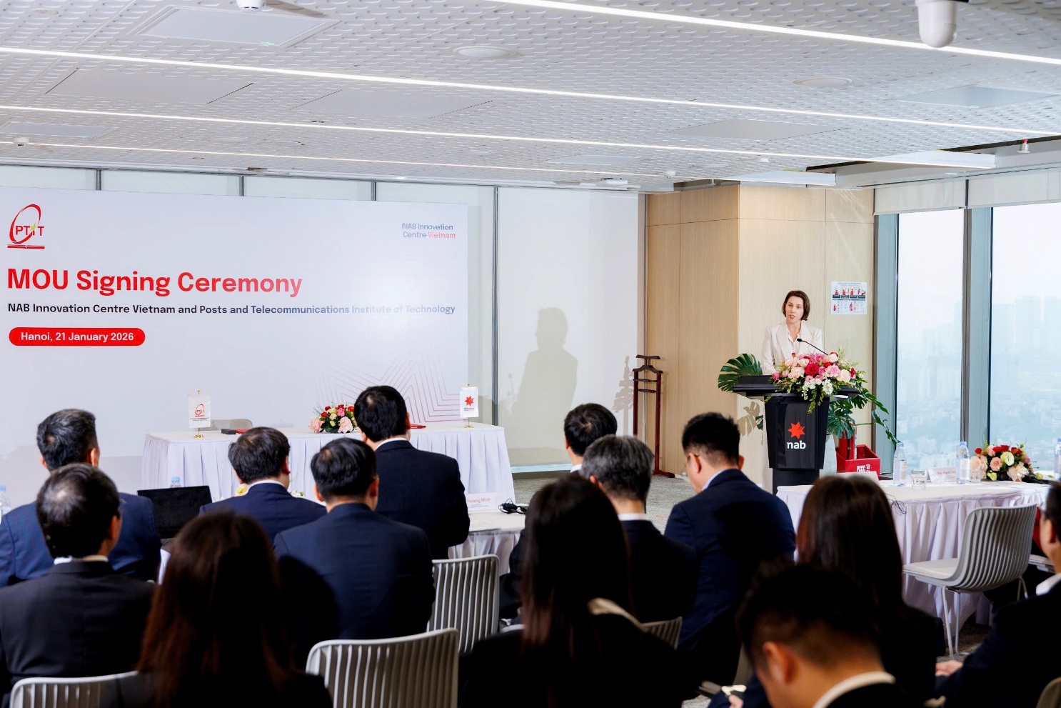 NAB Innovation Centre Vietnam v&agrave; Học viện C&ocirc;ng nghệ Bưu ch&iacute;nh Viễn th&ocirc;ng th&uacute;c đẩy hợp t&aacute;c ph&aacute;t triển nguồn nh&acirc;n lực c&ocirc;ng nghệ tại Việt Nam- Ảnh 4.