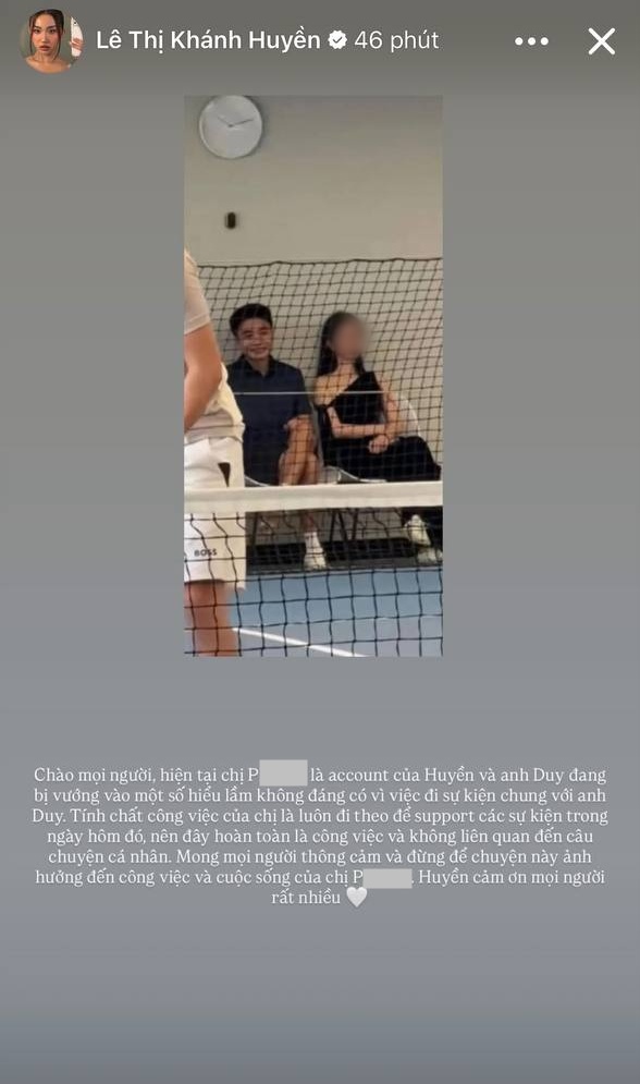 Huyền 204 l&agrave;m r&otilde; danh t&iacute;nh c&ocirc; g&aacute;i đ&aacute;nh pickleball với Duy Nhỏ- Ảnh 1.