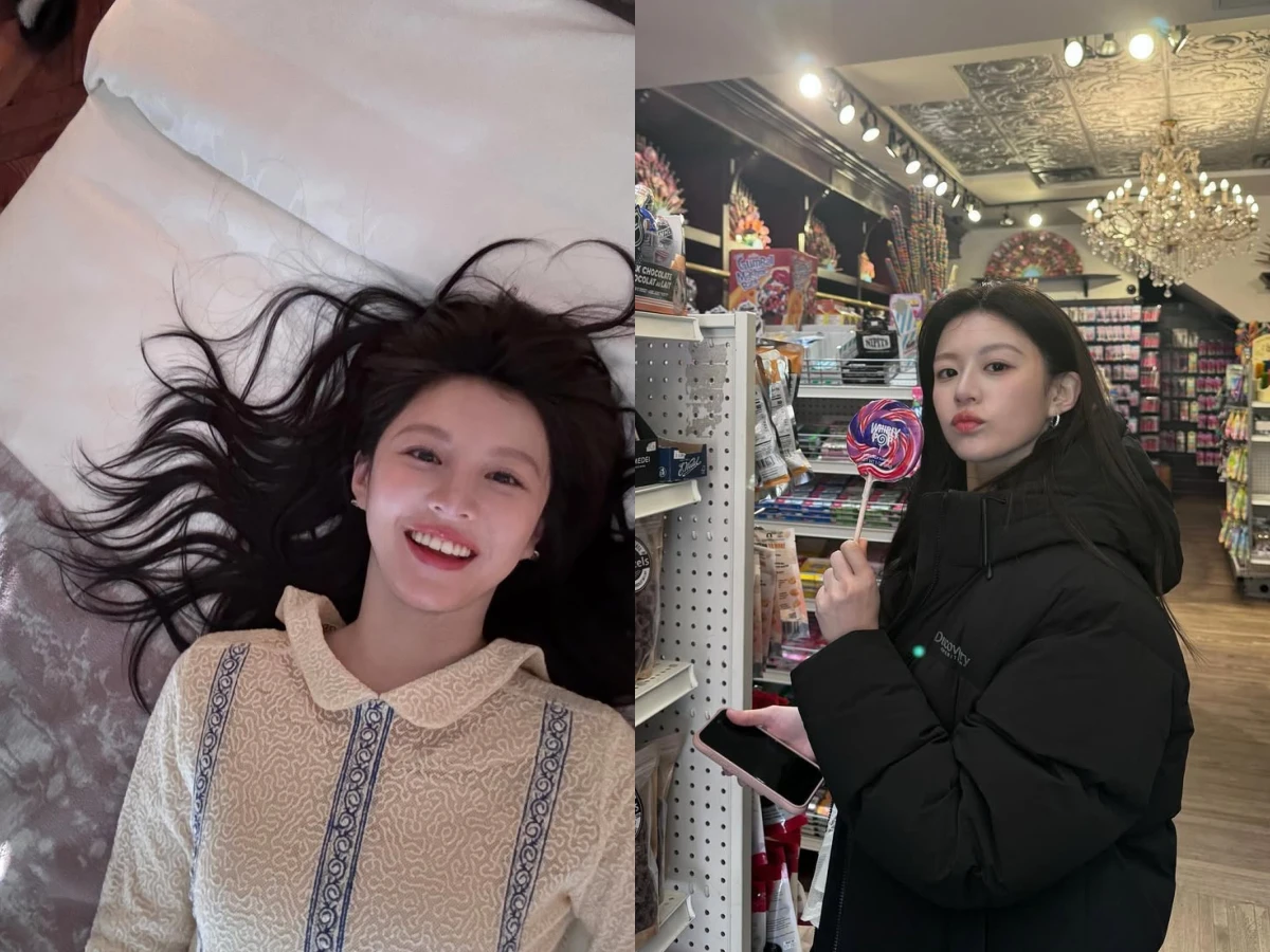 Thỏi son b&igrave;nh d&acirc;n h&igrave;nh tr&aacute;i tim của Go Yoon Jung khiến Kim Seon Ho &ldquo;đổ đứ đừ&rdquo;- Ảnh 2.