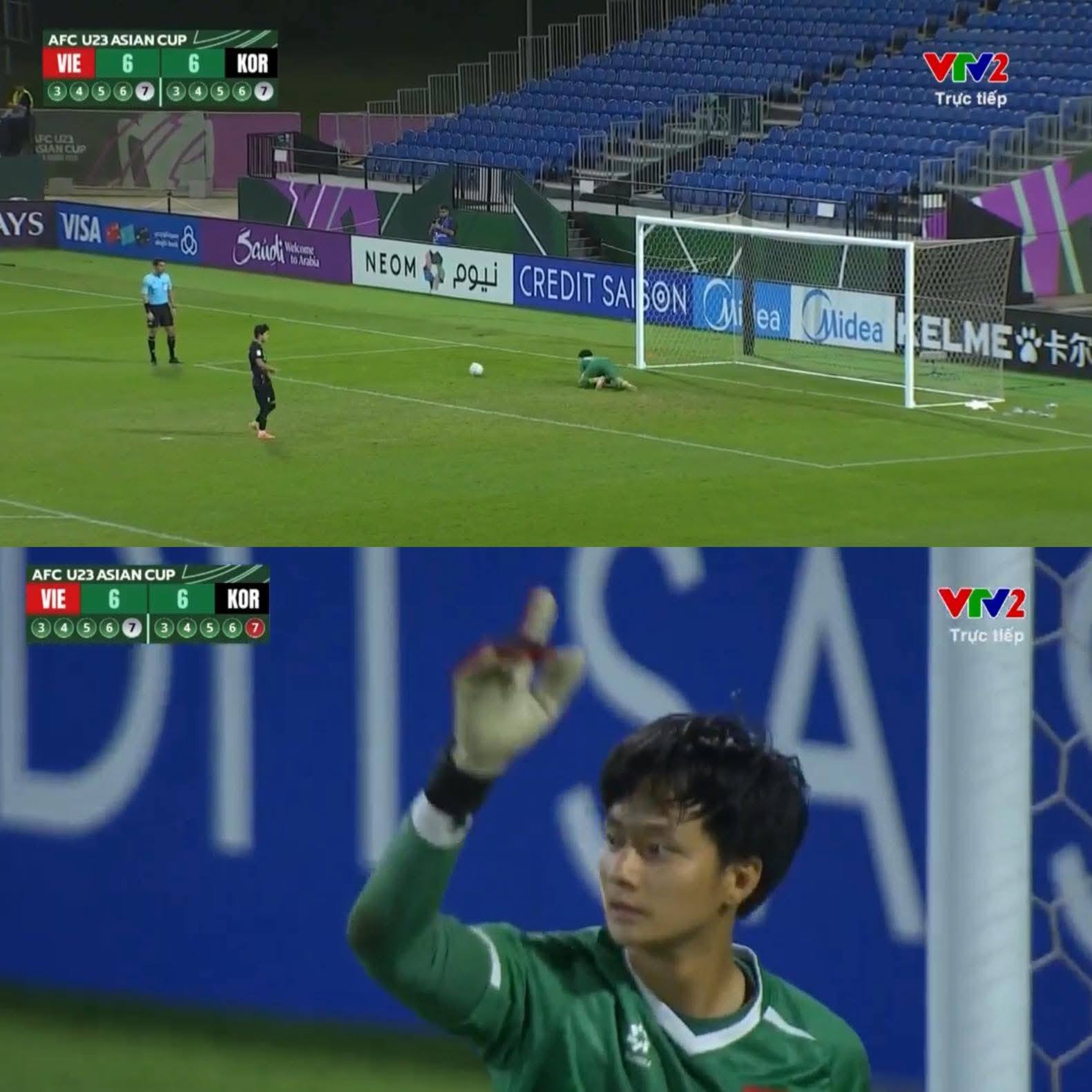 Thủ m&ocirc;n Cao Văn B&igrave;nh được AFC b&igrave;nh chọn xuất sắc nhất!- Ảnh 1.