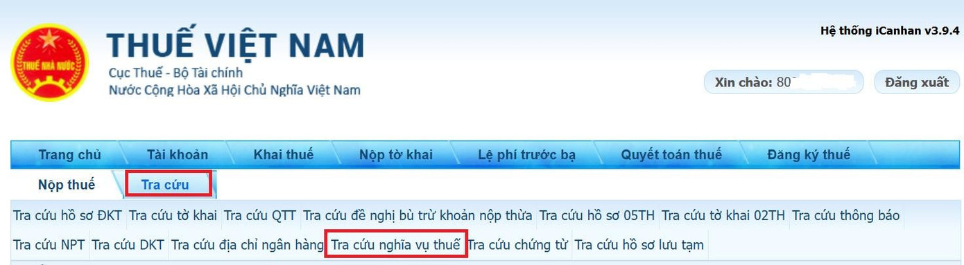 C&aacute;ch tra cứu nợ thuế thu nhập c&aacute; nh&acirc;n online- Ảnh 1.