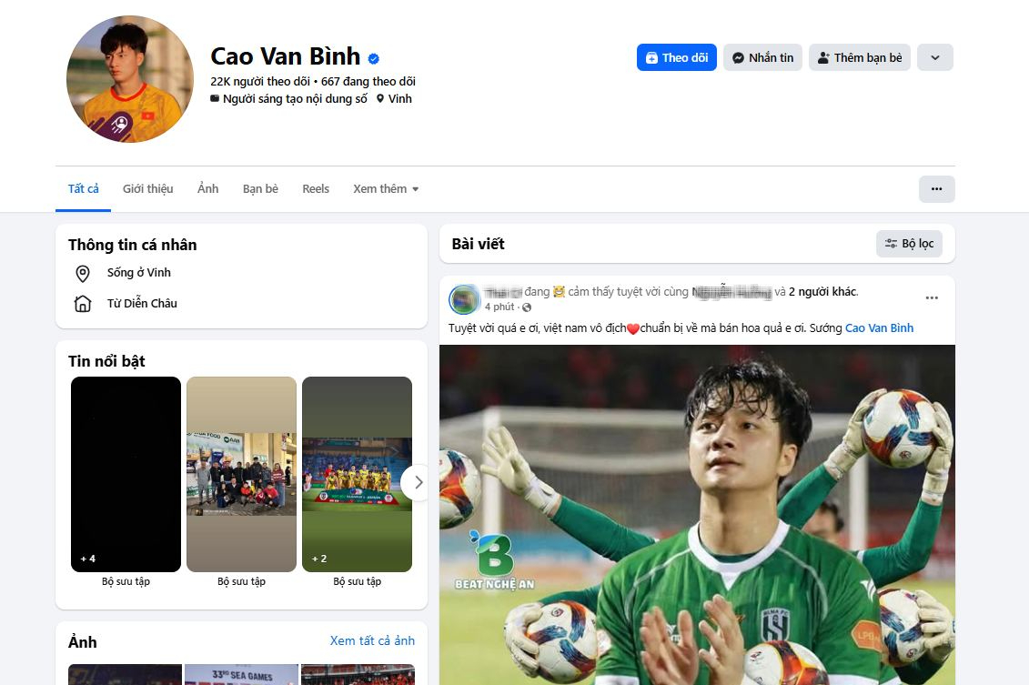 N&oacute;ng nhất l&uacute;c n&agrave;y l&agrave; Facebook thủ m&ocirc;n người h&ugrave;ng gi&uacute;p U23 Việt Nam gi&agrave;nh hạng 3 U23 ch&acirc;u &Aacute;- Ảnh 1.