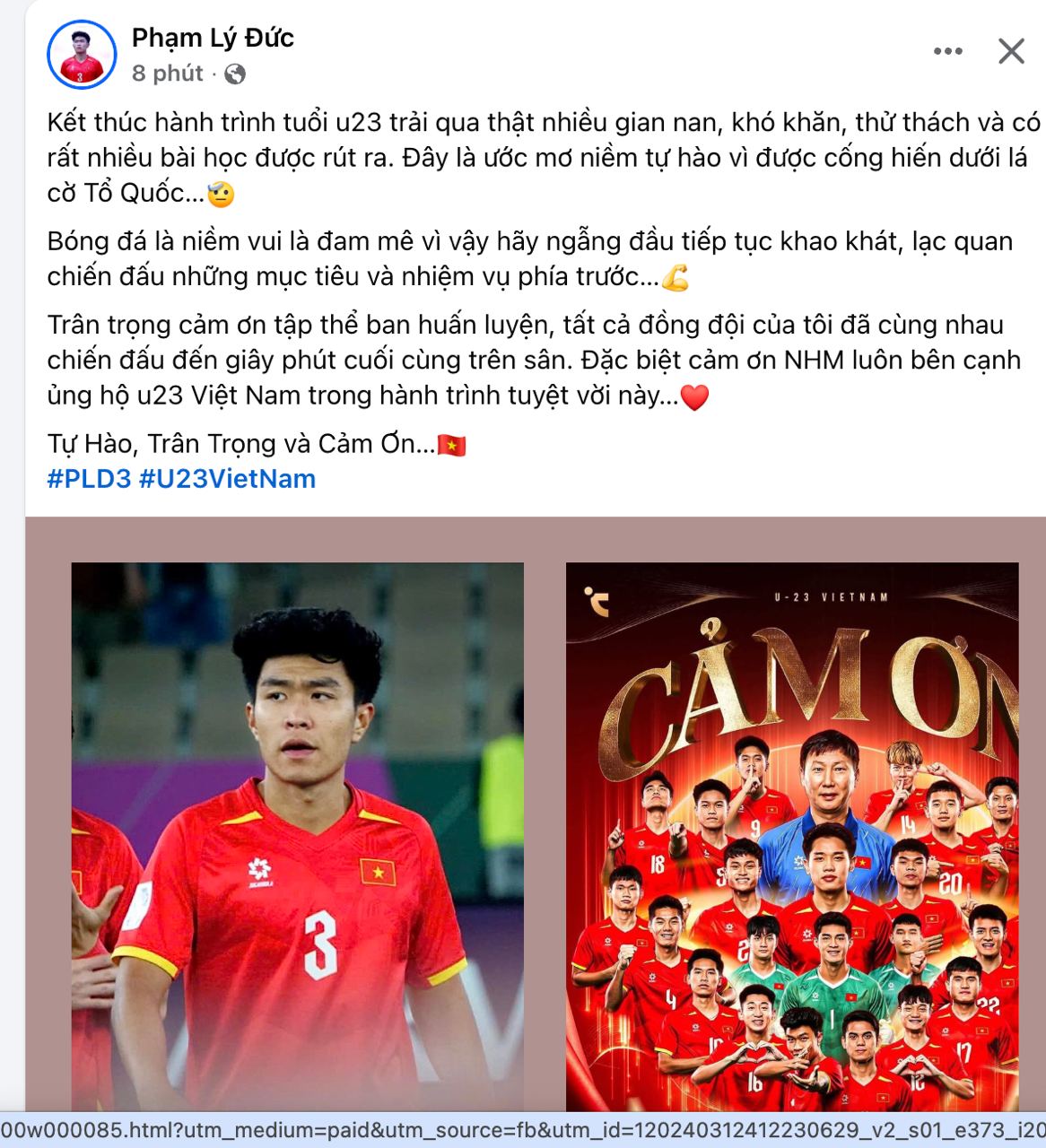 T&acirc;m thư của U23 Việt Nam sau h&agrave;nh tr&igrave;nh cảm x&uacute;c gi&agrave;nh HCĐ U23 ch&acirc;u &Aacute; 2026- Ảnh 2.