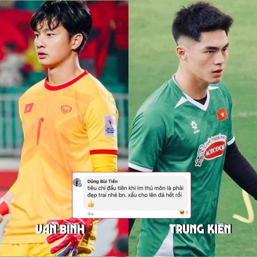 Đọ visual 2 thủ môn hotboy U23 Việt Nam Cao Văn Bình - Trần Trung Kiên: Bùi Tiến Dũng cũng phải khen nức nở- Ảnh 1. Đọ visual 2 thủ môn hotboy U23 Việt Nam Cao Văn Bình - Trần Trung Kiên: Bùi Tiến Dũng cũng phải khen nức nở- Ảnh 1.
