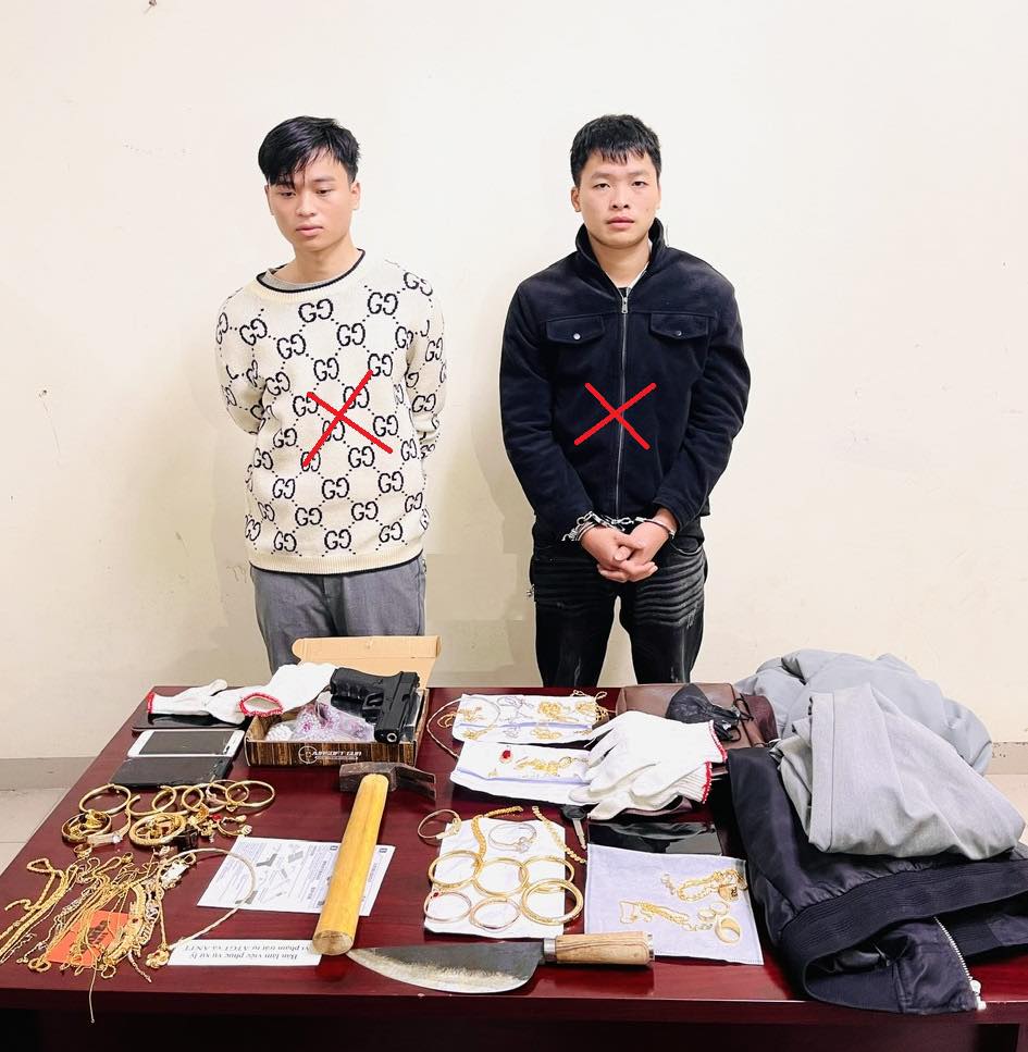 Đã bắt 2 đối tượng cướp vàng trong đêm ở Ninh Bình: Bất ngờ mối quan hệ- Ảnh 1. Đã bắt 2 đối tượng cướp vàng trong đêm ở Ninh Bình: Bất ngờ mối quan hệ- Ảnh 1.