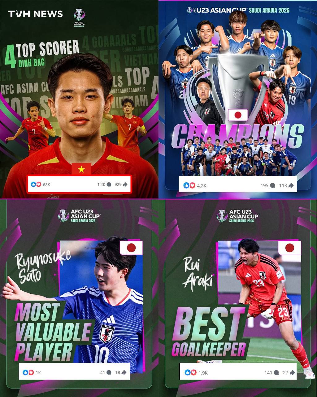 Đ&igrave;nh Bắc tiếp tục 