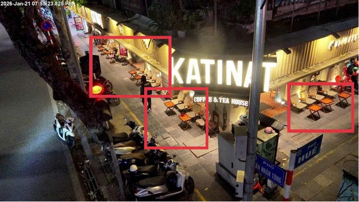 Camera AI 'phạt nguội' 269 trường hợp lấn chiếm vỉa h&egrave;, xả r&aacute;c ở H&agrave; Nội- Ảnh 2.