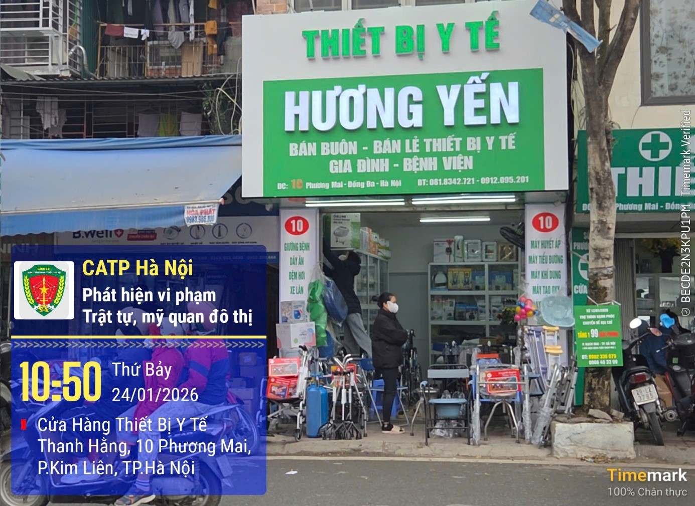 KHẨN: 186 trường hợp vi phạm trật tự đ&ocirc; thị, trật tự c&ocirc;ng cộng v&agrave; vệ sinh m&ocirc;i trường bị phạt nguội- Ảnh 6.