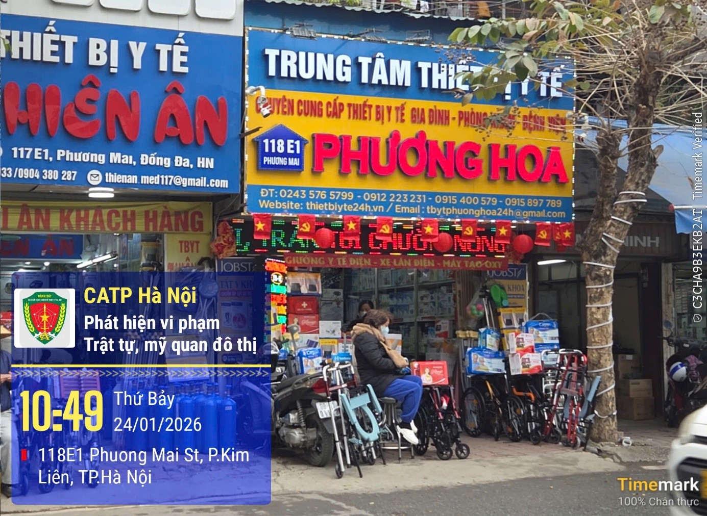 KHẨN: 186 trường hợp vi phạm trật tự đ&ocirc; thị, trật tự c&ocirc;ng cộng v&agrave; vệ sinh m&ocirc;i trường bị phạt nguội- Ảnh 10.