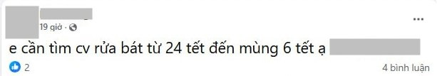 Gi&uacute;p việc nh&agrave;, nấu ăn, rửa b&aacute;t trong Tết đang được "săn đ&oacute;n" như VIP ở TP.HCM v&agrave; H&agrave; Nội - Ảnh 2.