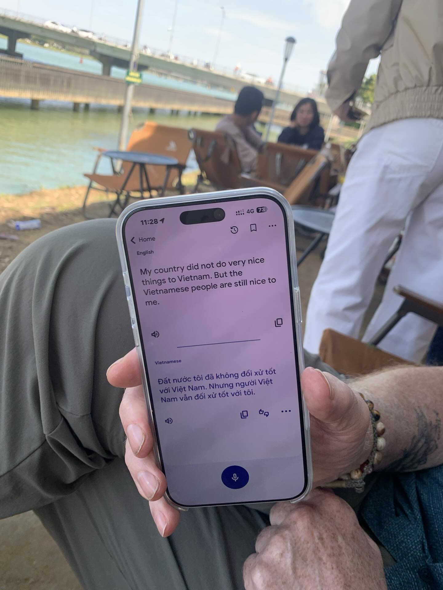 Kh&aacute;ch T&acirc;y xăm một địa danh Việt Nam l&ecirc;n c&aacute;nh tay: Gửi lời nhắn khiến nhiều người x&uacute;c động- Ảnh 2.