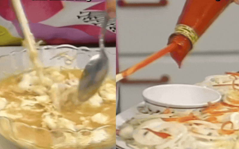 Video dạy nấu ăn năm 1995 bất ngờ Video dạy nấu ăn năm 1995 bất ngờ