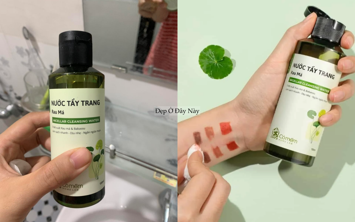 5 lọ nước tẩy trang "made in Vietnam" vừa rẻ vừa tốt, l&agrave;m sạch s&acirc;u m&agrave; kh&ocirc;ng g&acirc;y kh&ocirc; da- Ảnh 4.