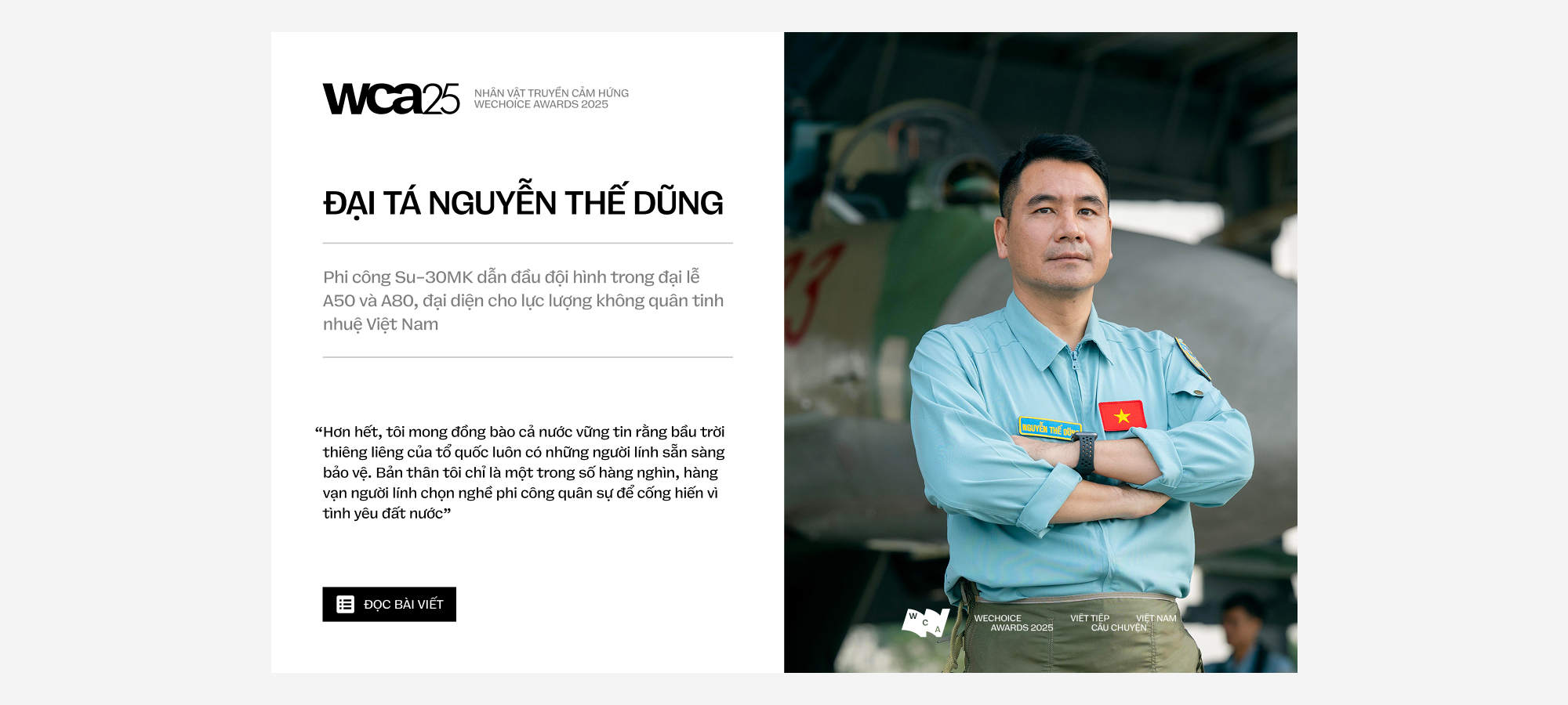 21 đề cử Nh&acirc;n vật Truyền cảm hứng của WeChoice Awards 2025: Những người đang viết tiếp Việt Nam bằng c&acirc;u chuyện của m&igrave;nh- Ảnh 11.