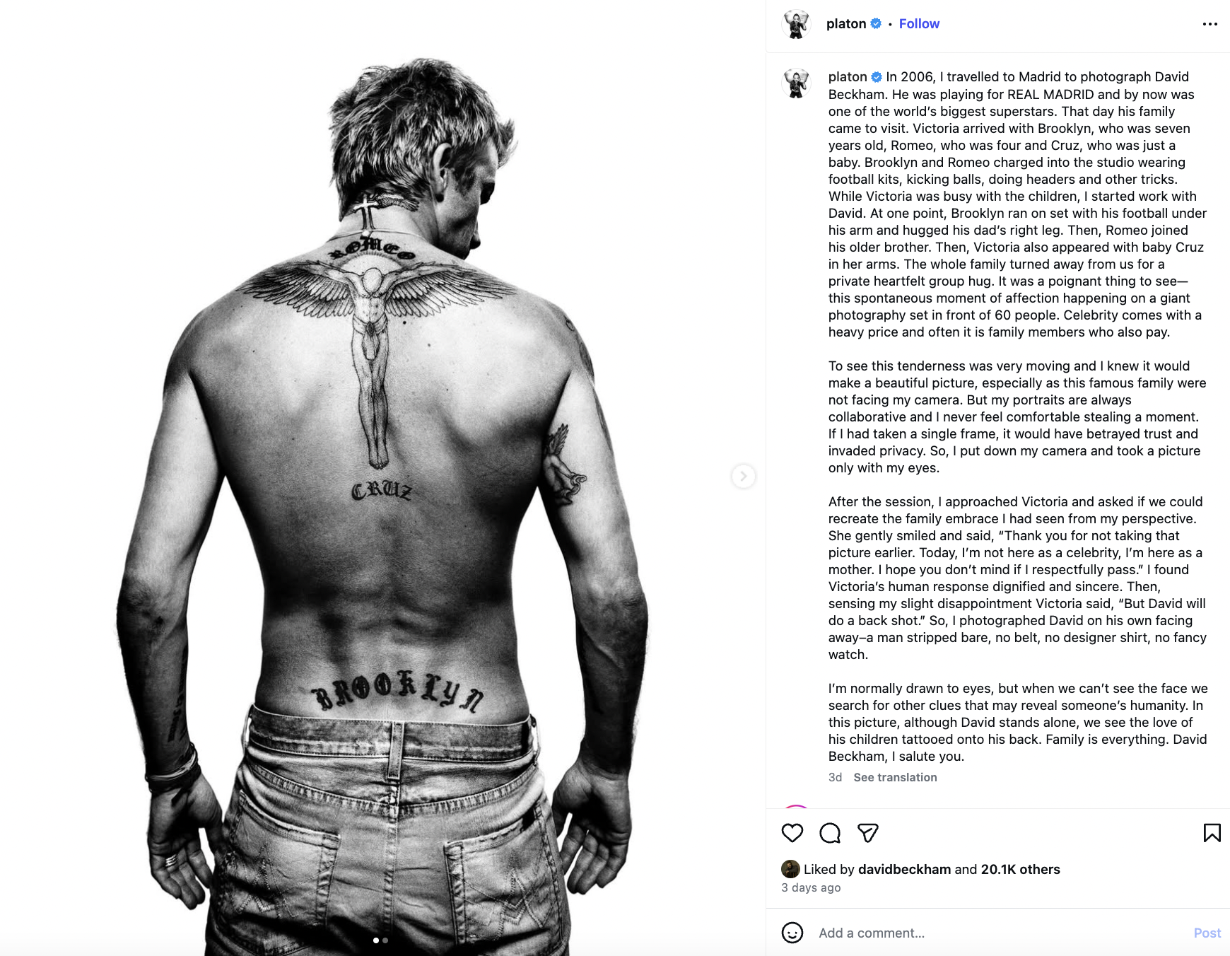 David Beckham v&agrave; Victoria c&ocirc;ng khai nhắc đến Brooklyn sau b&agrave;i 