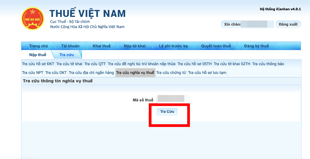 Chi tiết c&aacute;ch tra cứu nợ thuế thu nhập c&aacute; nh&acirc;n năm 2026- Ảnh 8.