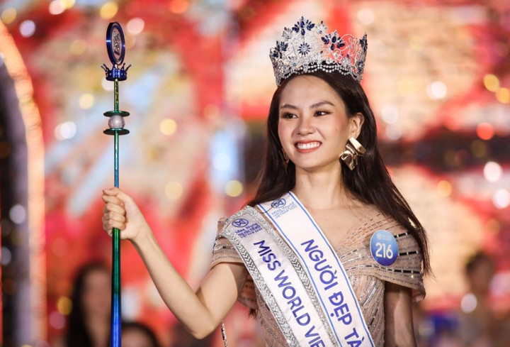Top 3 Miss World Vietnam 2022: Người đăng quang quốc tế, người l&agrave;m d&acirc;u tỷ ph&uacute;- Ảnh 1.
