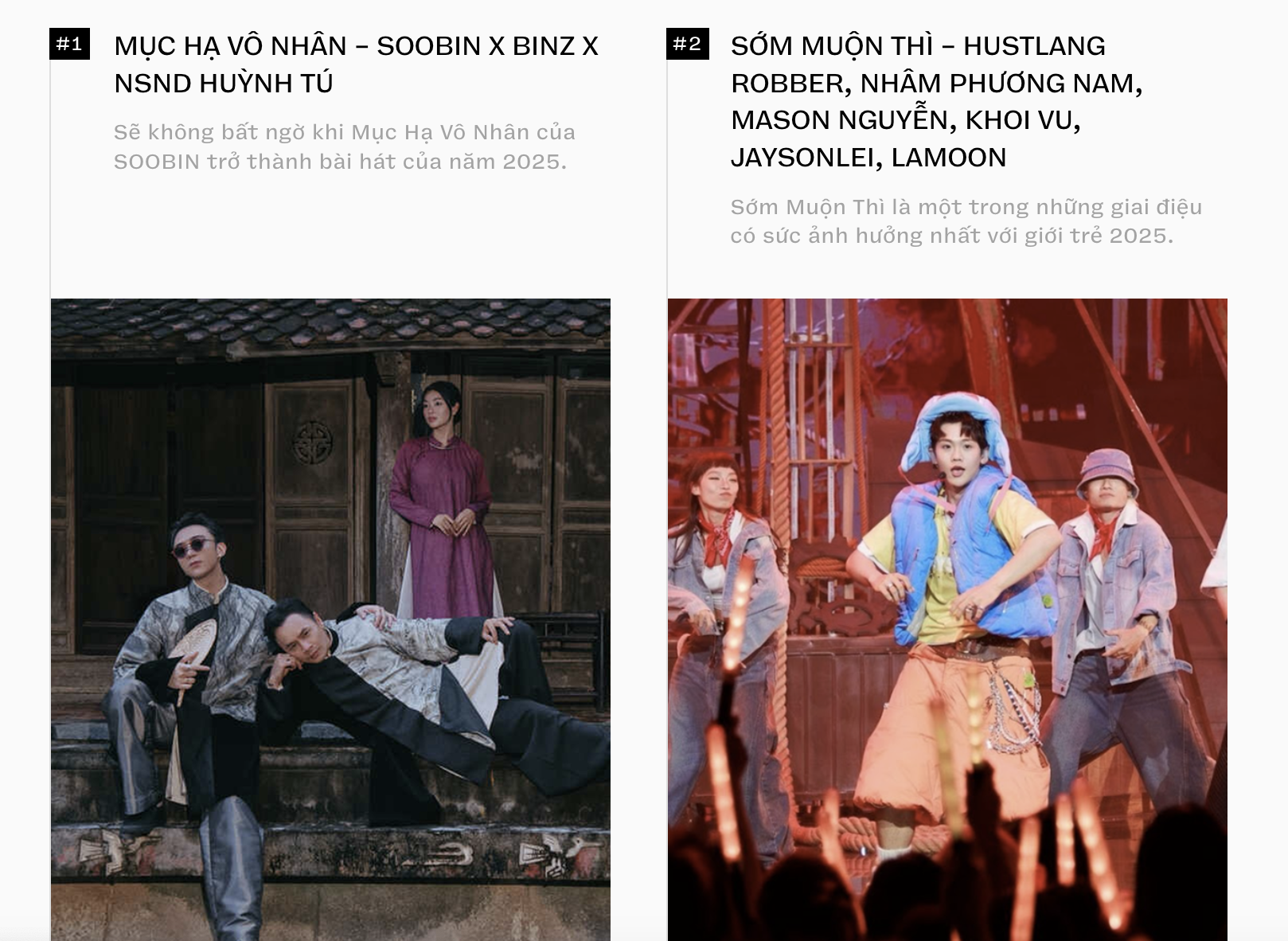 WeChoice Awards 2025 mở b&igrave;nh chọn hạng mục Giải tr&iacute;: M&agrave;n chạm tr&aacute;n &ldquo;đỉnh n&oacute;c&rdquo; của d&agrave;n sao Vbiz, hit quốc d&acirc;n so k&egrave; từng vote- Ảnh 5.