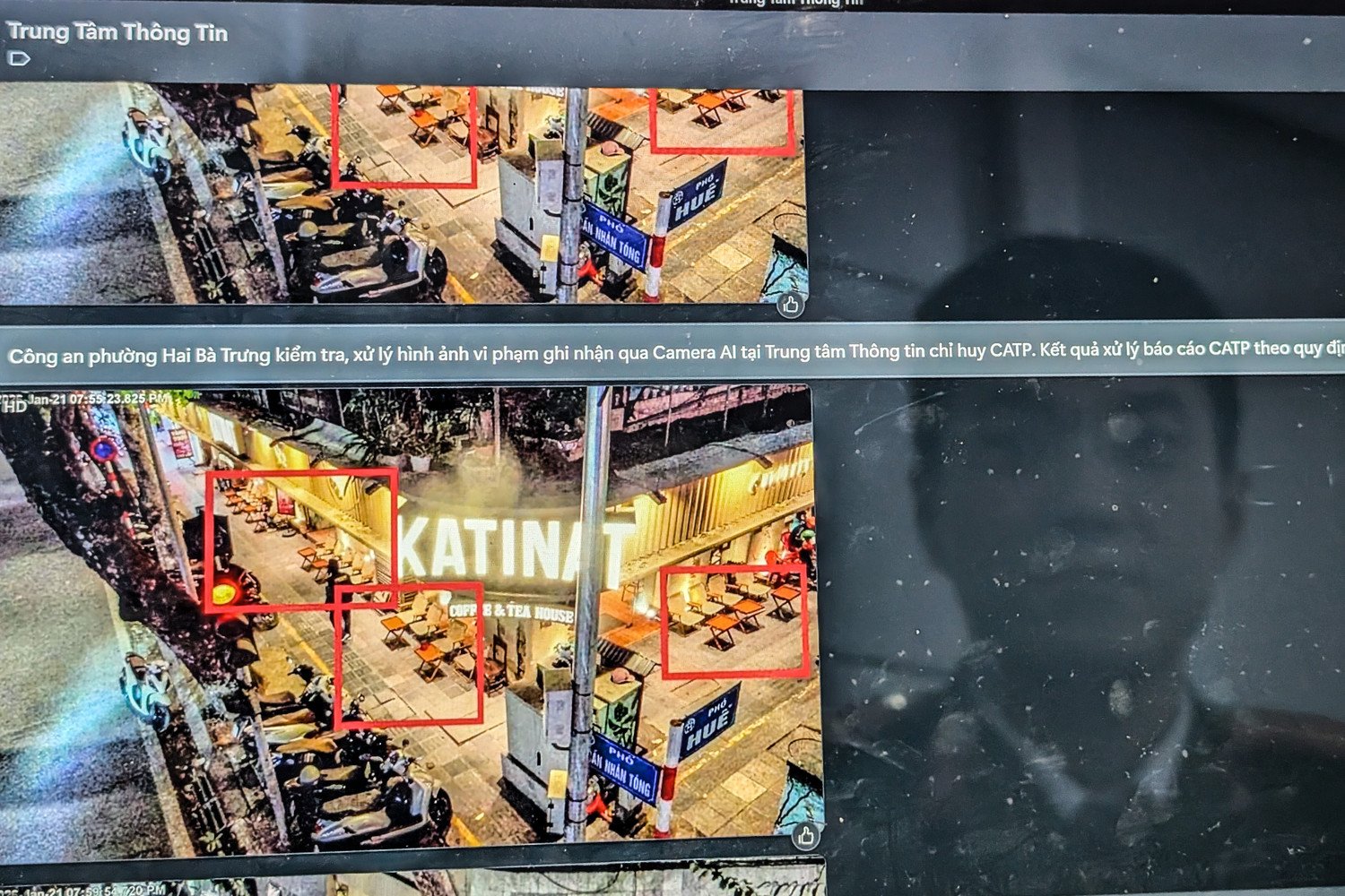 CẬN CẢNH quy trình phạt nguội vi phạm trật tự đô thị của Công an Hà Nội, "mắt thần" soi từng mét vuông- Ảnh 4. CẬN CẢNH quy trình phạt nguội vi phạm trật tự đô thị của Công an Hà Nội, "mắt thần" soi từng mét vuông- Ảnh 4.