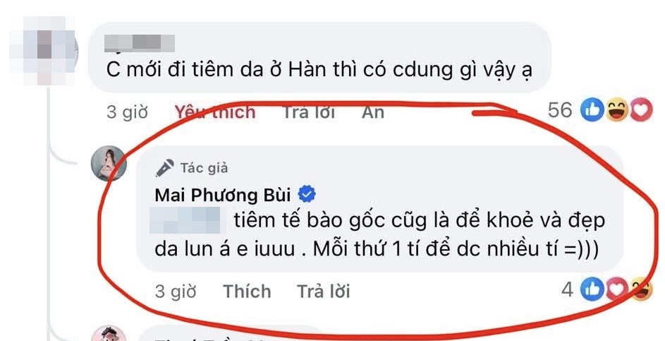 "Tr&ugrave;m affiliate" Mai Phương B&ugrave;i bị tố quảng c&aacute;o lố, "ti&ecirc;m tế b&agrave;o gốc nhưng n&oacute;i da đẹp nhờ uống nghệ v&agrave; sữa ong ch&uacute;a"- Ảnh 3.