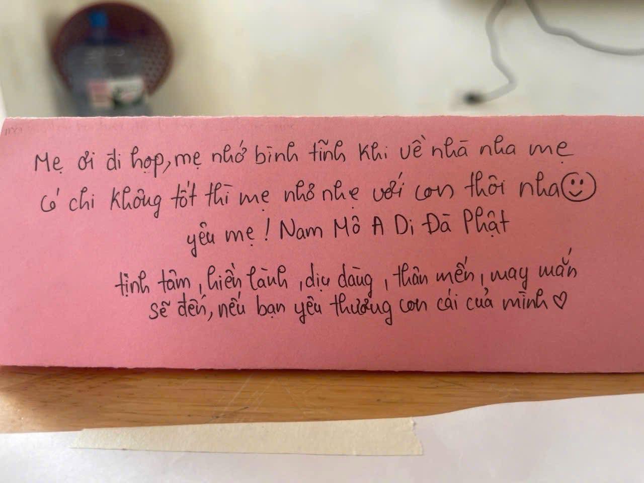 Lời nhắn gửi trước buổi họp phụ huynh g&acirc;y sốt: Kh&eacute;o thế n&agrave;y, ai nỡ mắng?- Ảnh 1.