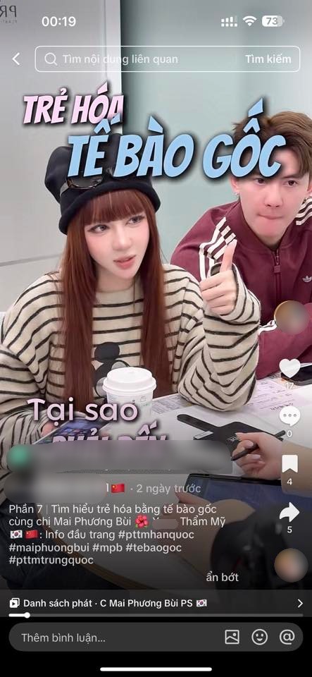 "Check var" Mai Phương B&ugrave;i: Từ vụ nối mi đến ti&ecirc;m tế b&agrave;o gốc, n&oacute;i lố để gắn link affiliate kiếm hoa hồng?- Ảnh 2.