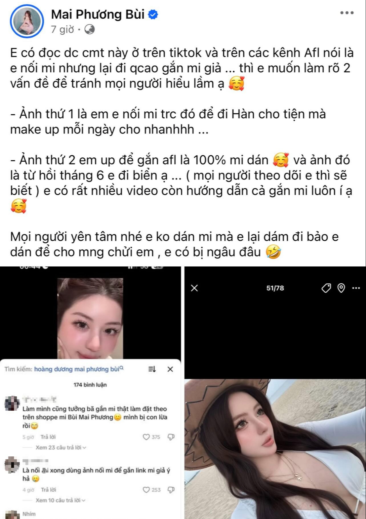 "Check var" Mai Phương B&ugrave;i: Từ vụ nối mi đến ti&ecirc;m tế b&agrave;o gốc, n&oacute;i lố để gắn link affiliate kiếm hoa hồng?- Ảnh 10.