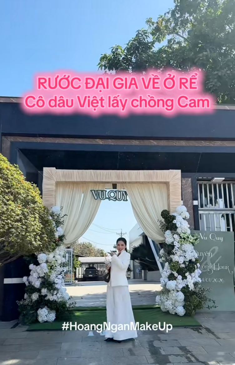 C&ocirc; d&acirc;u T&acirc;y Ninh lấy chồng Campuchia: Cận cảnh dinh thự mang t&ecirc;n c&ocirc; d&acirc;u v&agrave; m&agrave;n "rước đại gia về ở rể" c&oacute; 1-0-2- Ảnh 3.