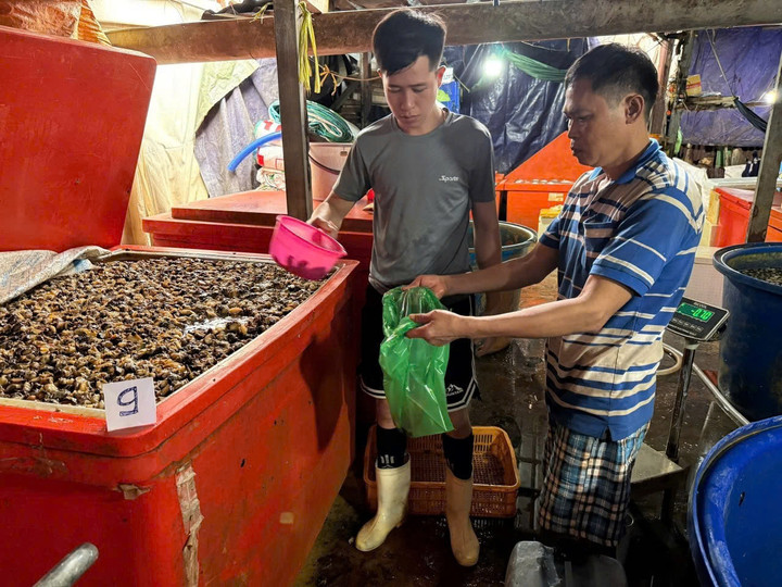 R&ugrave;ng m&igrave;nh lời khai của chủ vựa ng&acirc;m 3.000 tấn thịt ốc bằng h&oacute;a chất c&ocirc;ng nghiệp- Ảnh 1.