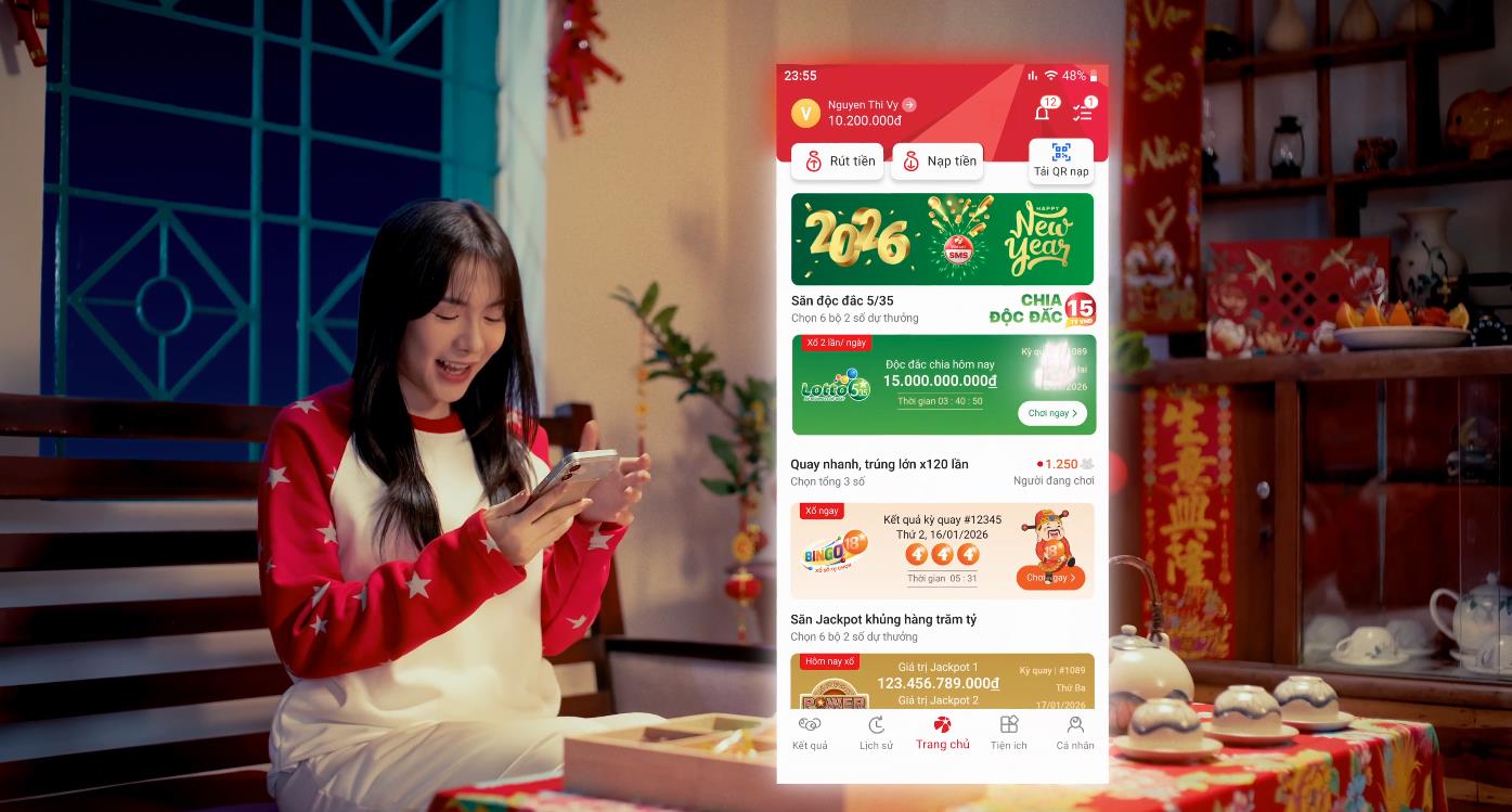 Trao quà đầu năm, sẻ chia may mắn cùng Vietlott mùa Tết 2026- Ảnh 3.