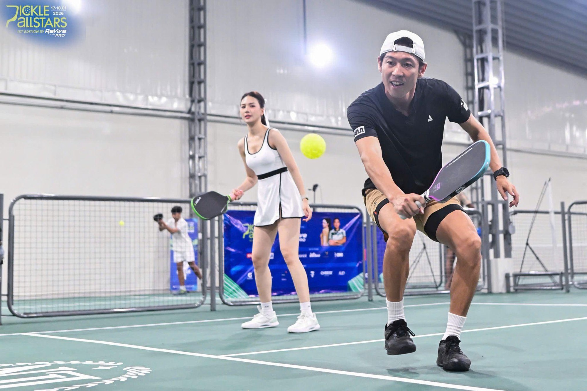 &ldquo;C&aacute;c b&oacute;ng hồng&rdquo; tỏa s&aacute;ng tại Pickle Allstars: Khi sắc đẹp bước v&agrave;o s&acirc;n đấu pickleball- Ảnh 5.
