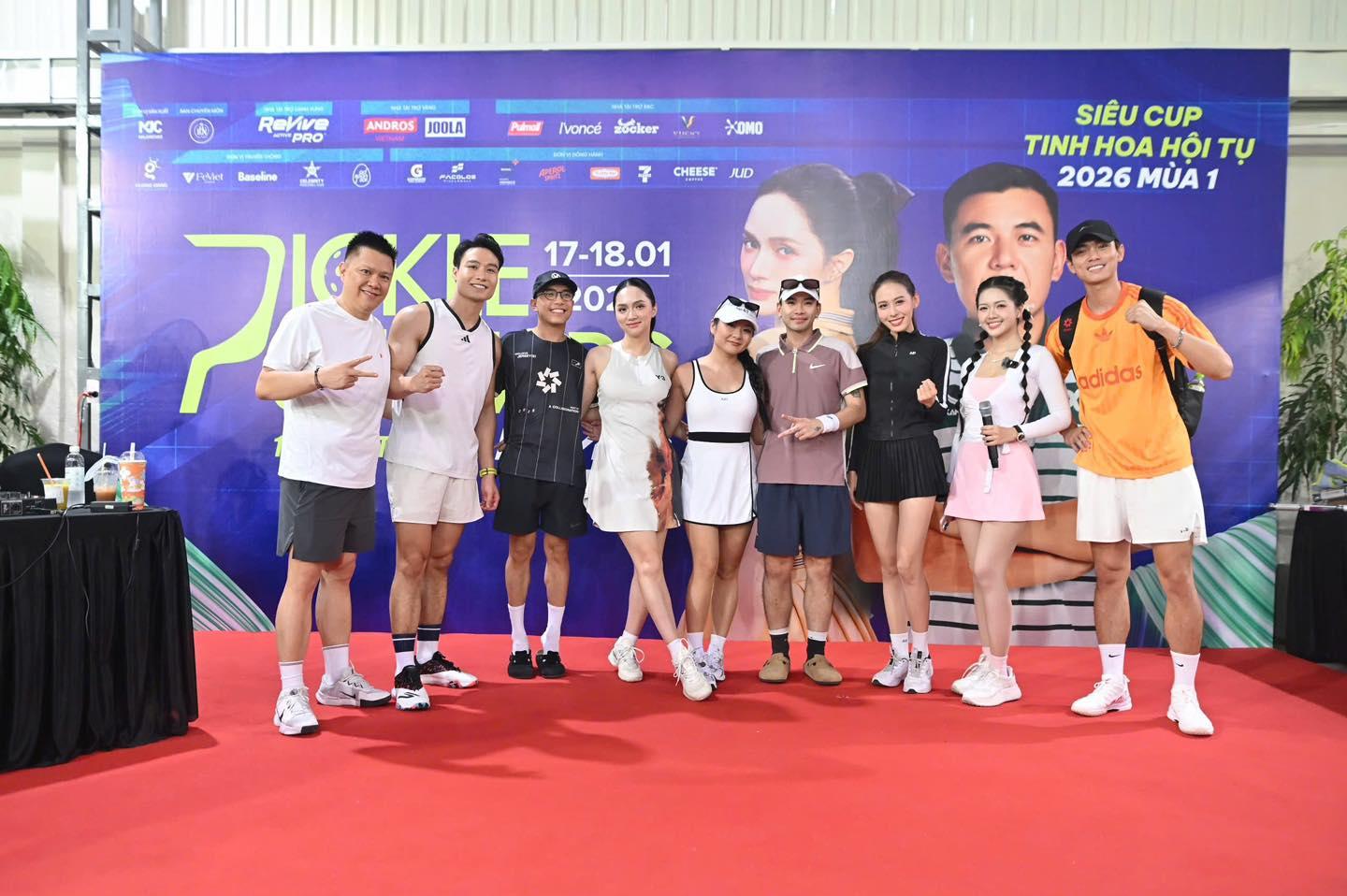 &ldquo;C&aacute;c b&oacute;ng hồng&rdquo; tỏa s&aacute;ng tại Pickle Allstars: Khi sắc đẹp bước v&agrave;o s&acirc;n đấu pickleball- Ảnh 9.