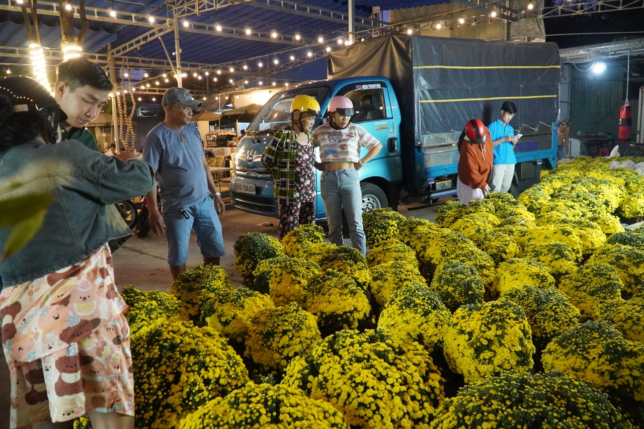 Ấm l&ograve;ng ng&agrave;y gi&aacute;p Tết: Người d&acirc;n TP.HCM chung tay giải cứu từng chậu c&uacute;c m&acirc;m x&ocirc;i, gi&uacute;p b&agrave; con n&ocirc;ng d&acirc;n miền T&acirc;y vơi bớt nỗi lo mất m&ugrave;a- Ảnh 13.