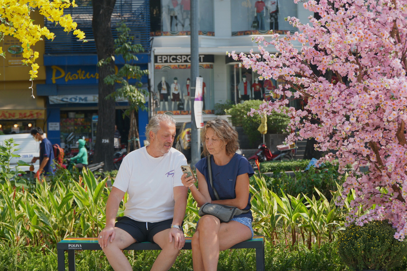 'Đất v&agrave;ng' bỏ hoang giữa trung t&acirc;m TPHCM th&agrave;nh c&ocirc;ng vi&ecirc;n đ&ocirc;ng vui dịp Tết- Ảnh 7.