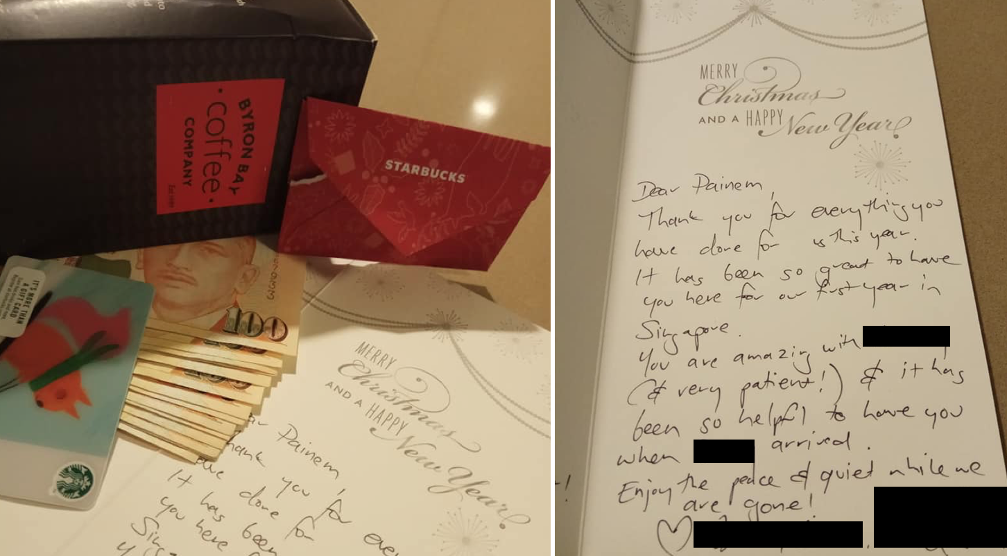 L&agrave;m gi&uacute;p việc, c&ocirc; g&aacute;i được thưởng Tết &ldquo;xịn&rdquo; hơn khối d&acirc;n văn ph&ograve;ng: T&uacute;i Chanel v&agrave; xấp tiền mệnh gi&aacute; cao nhất!- Ảnh 1.