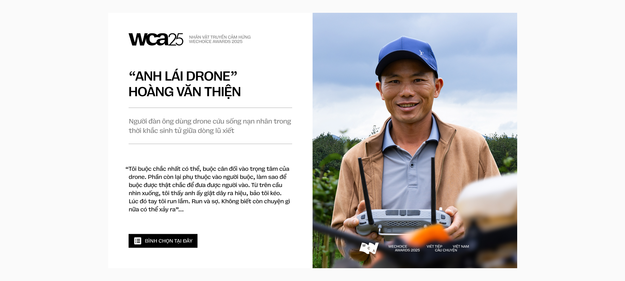 Kh&ocirc;ng c&oacute; phương &aacute;n B: Cuộc cứu người phi thường giữa d&ograve;ng lũ bằng chiếc drone phun thuốc- Ảnh 24.