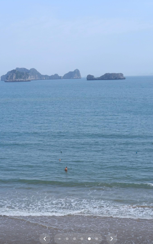 B&atilde;i biển miền Bắc du kh&aacute;ch đi m&ugrave;a đ&ocirc;ng m&agrave; phải thốt l&ecirc;n: 