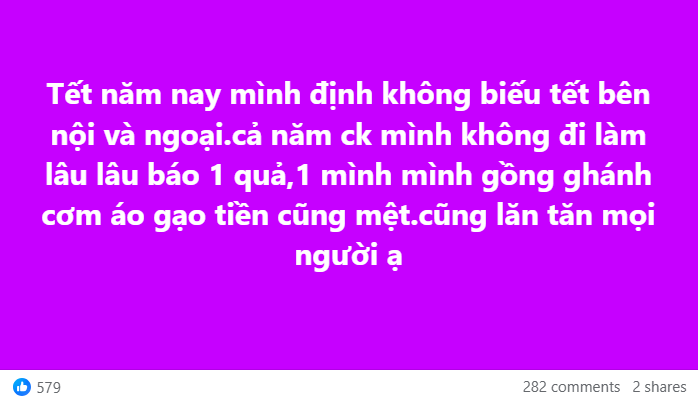 &ldquo;Cắt&rdquo; khoản biếu Tết nội - ngoại: Quyết định kh&oacute; khăn nhưng nghe l&yacute; do xong kh&ocirc;ng ai d&aacute;m tr&aacute;ch- Ảnh 1.