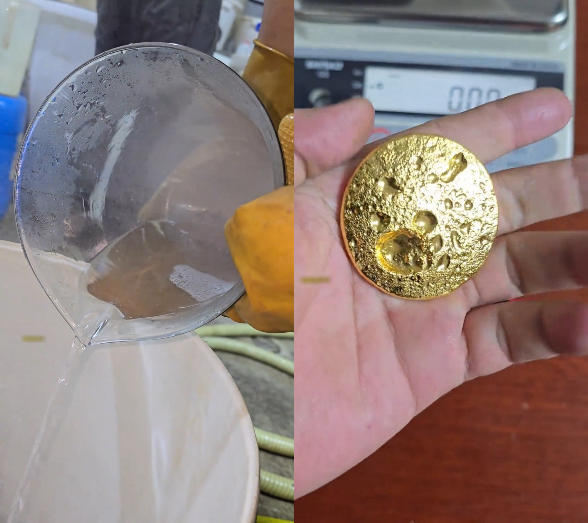 Ch&agrave;ng trai lấy được hơn 5 c&acirc;y v&agrave;ng từ thứ nhiều người bỏ đi- Ảnh 2.