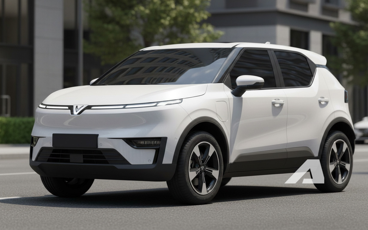 Lộ xe mới dễ là VinFast VF 5 2026 tại Việt Nam: Thiết kế sắc sảo hơn, cụm đèn mảnh giống LED, mâm mới phay bắt mắt- Ảnh 2. Lộ xe mới dễ là VinFast VF 5 2026 tại Việt Nam: Thiết kế sắc sảo hơn, cụm đèn mảnh giống LED, mâm mới phay bắt mắt- Ảnh 2.