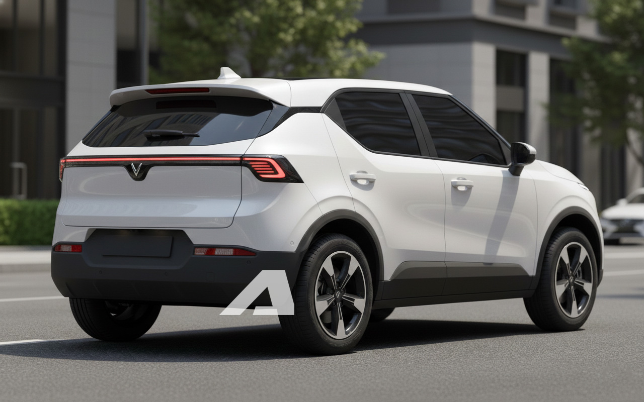 Lộ xe mới dễ là VinFast VF 5 2026 tại Việt Nam: Thiết kế sắc sảo hơn, cụm đèn mảnh giống LED, mâm mới phay bắt mắt- Ảnh 4. Lộ xe mới dễ là VinFast VF 5 2026 tại Việt Nam: Thiết kế sắc sảo hơn, cụm đèn mảnh giống LED, mâm mới phay bắt mắt- Ảnh 4.